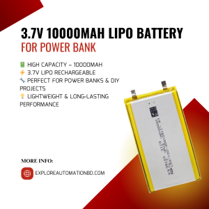 3.7V 10000mAh LiPo Battery for Power Bank